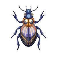 Beautifully Illustrated Beetle for Education Use vector