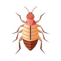 Stylized Fleas Playing Together vector
