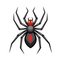 Charming House Spider Character Digital Art vector