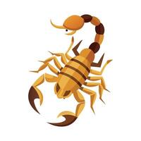 Charming Scorpion Character for Kids vector