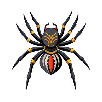 Realistic Spider on a Web