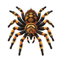 Charming Tarantula Character for Kids vector