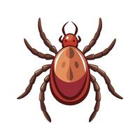 Stylized Tick for Fun Learning vector