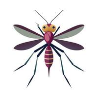 Aedes Aegypti Artistic Composition vector