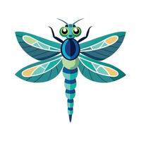 Aeshna Cyanea Stunning Art vector