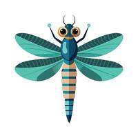 Aeshna Cyanea Elaborate Design vector