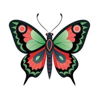 Aglais Io Vibrant Artwork vector