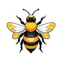 Bombus Dahlbomii Vibrant Artwork vector