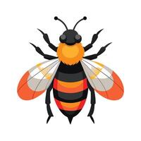 Bombus Lapidarius Creative Design vector