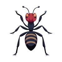Cephalotes Atratus Artistic Illustration vector