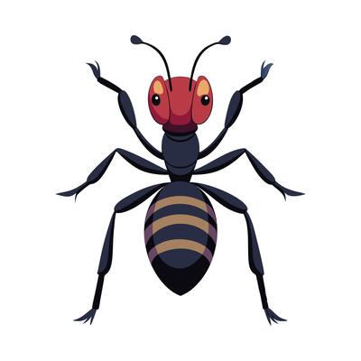 Cephalotes Atratus Artistic Illustration