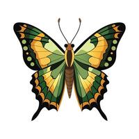 Charaxes Jasius Creative Graphic Representation vector