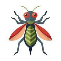 Coptotermes Formosanus Artistic Representation vector