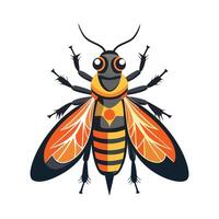 Cryptocercus Punctulatus Artistic Design vector