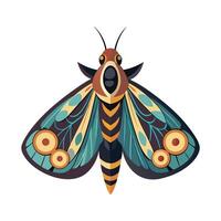 Hyles Euphorbiae Unique Art vector