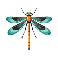 Ischnura Elegans Unique Art vector