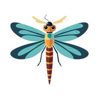 Libellula Depressa Engaging Design vector