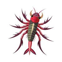 Lonchodes Brevipes Stunning Representation vector