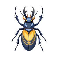 Lucanus Cervus Unique Art vector