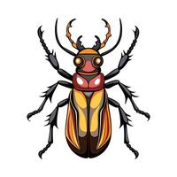 Lucanus Cervus Stunning Representation vector