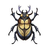 Megasoma Elephas Unique Art vector