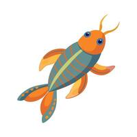 Notonecta Glauca Unique Art vector