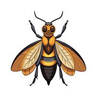 Platycerus Caraboides Engaging Design vector