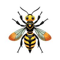 Polistes Dominula Stunning Representation vector