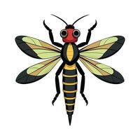 Progomphus Obscurus Stunning Representation vector