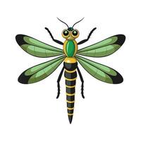 Progomphus Obscurus Engaging Design vector