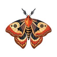 Saturnia Pyri Engaging Design vector