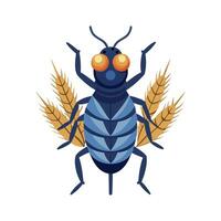 Sitophilus Granarius Stunning Representation vector