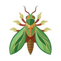 Supella Longipalpa Engaging Design vector