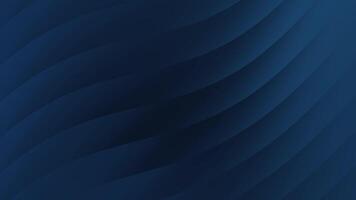 Deep blue curved lines abstract background texture suitable for design projects needing modern minimalist aesthetics or artistic visuals video