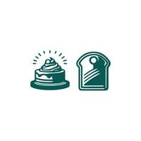 Flourish Frost baking collection logo vector