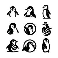 Chill Colony Penguin collection logo vector