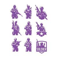 Frost bite Warrior collection logo vector