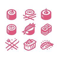 The Sushi Vault Sushi collection logo vector