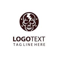 Static Skull Skull ds vector