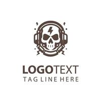 Voltage Vortex Skull ds vector
