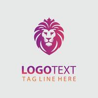 Courageous Pride lion sheild ds vector