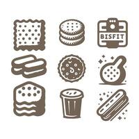 Flaky Joy Buscit Collection Logo vector