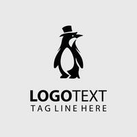 Quest Penguin Collection Logo Design vector