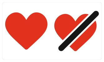 In Love Falling In Love in red color vector