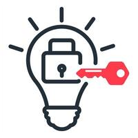 problem fix icon in red color vector
