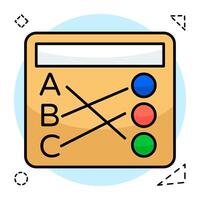 Creative design of math learning vector