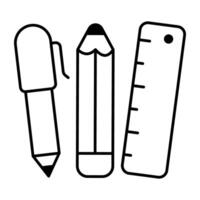 Perfect Linear design icon of stationary vector
