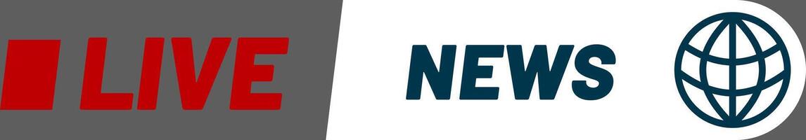 Broadcasting live news around the globe, delivering real time updates and breaking stories online, providing essential information and coverage of current events for audiences everywhere vector