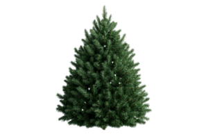 Decorative artificial Christmas tree with natural appearance png