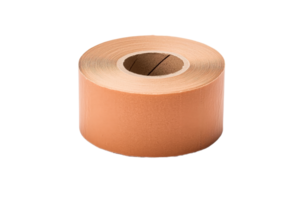 Brown masking tape roll on transparent background for crafting png